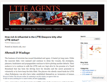 Tablet Screenshot of ltteagents.wordpress.com