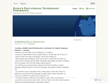 Tablet Screenshot of katyamuses.wordpress.com