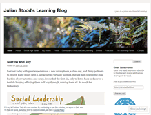 Tablet Screenshot of julianstodd.wordpress.com