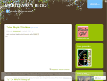 Tablet Screenshot of marlita92.wordpress.com