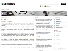 Tablet Screenshot of ibubblicious.wordpress.com