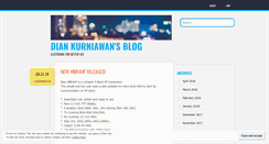 Desktop Screenshot of diankurniawan.wordpress.com