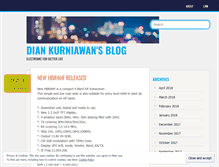 Tablet Screenshot of diankurniawan.wordpress.com