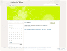Tablet Screenshot of juliaellis.wordpress.com