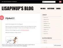 Tablet Screenshot of lisapinup.wordpress.com
