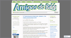 Desktop Screenshot of amigosdobalde.wordpress.com