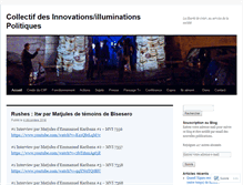 Tablet Screenshot of collectifinnovationsilluminationspolitiques.wordpress.com