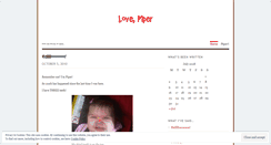 Desktop Screenshot of lovepiper.wordpress.com
