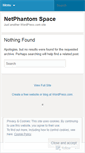 Mobile Screenshot of phantomofthenet.wordpress.com