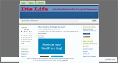 Desktop Screenshot of dislife.wordpress.com