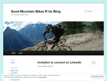 Tablet Screenshot of goodmountainbikesrus.wordpress.com