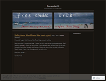 Tablet Screenshot of freesoulscrib.wordpress.com