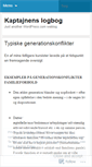 Mobile Screenshot of kaptajnen.wordpress.com