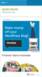 Mobile Screenshot of bowxwow.wordpress.com
