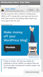 Mobile Screenshot of monkeyninjaattack.wordpress.com