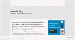 Desktop Screenshot of mrnd5.wordpress.com