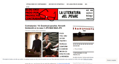 Desktop Screenshot of laliteraturadelpobre.wordpress.com