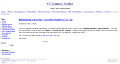 Desktop Screenshot of ocrunners.wordpress.com