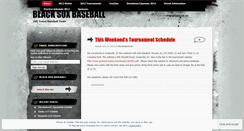 Desktop Screenshot of nbblacksox.wordpress.com