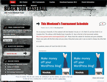 Tablet Screenshot of nbblacksox.wordpress.com