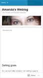 Mobile Screenshot of amandairish.wordpress.com