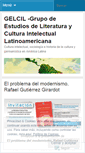 Mobile Screenshot of gelcil.wordpress.com