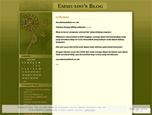 Tablet Screenshot of emmu100.wordpress.com