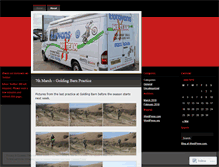 Tablet Screenshot of eurovans.wordpress.com