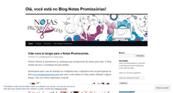 Desktop Screenshot of notaspromissorias.wordpress.com