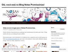 Tablet Screenshot of notaspromissorias.wordpress.com