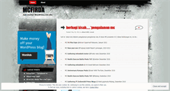 Desktop Screenshot of mcfirda.wordpress.com