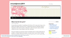 Desktop Screenshot of ericandjessica2011.wordpress.com