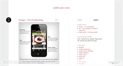 Desktop Screenshot of mobilemaincourse.wordpress.com
