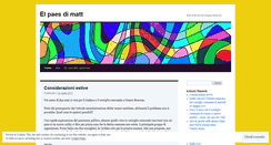 Desktop Screenshot of elpaesdimatt.wordpress.com