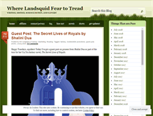 Tablet Screenshot of landsquidattack.wordpress.com
