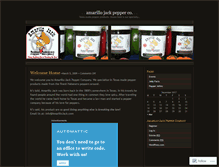 Tablet Screenshot of amarillojack.wordpress.com