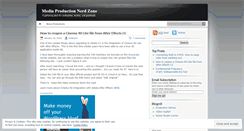 Desktop Screenshot of mediapronerdzone.wordpress.com