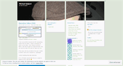 Desktop Screenshot of michaelgalpert.wordpress.com