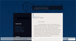 Desktop Screenshot of maniacalcheesereform.wordpress.com
