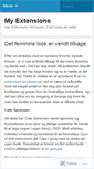 Mobile Screenshot of myextensionsweb.wordpress.com