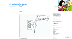 Desktop Screenshot of confusedyuppie.wordpress.com