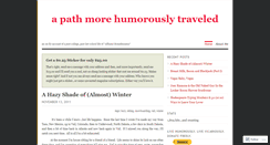 Desktop Screenshot of apathmorehumorouslytraveled.wordpress.com