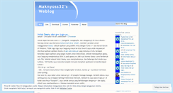 Desktop Screenshot of maknyoss32.wordpress.com