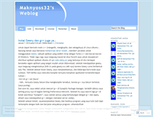 Tablet Screenshot of maknyoss32.wordpress.com