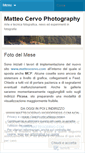 Mobile Screenshot of matteocervo.wordpress.com