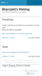 Mobile Screenshot of bhprojekt.wordpress.com