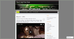 Desktop Screenshot of c3p0fanclub.wordpress.com