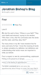 Mobile Screenshot of jonbish89.wordpress.com