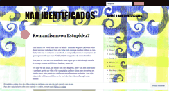 Desktop Screenshot of naoidentificados.wordpress.com