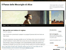 Tablet Screenshot of ilpaesedellemeravigliedialice.wordpress.com